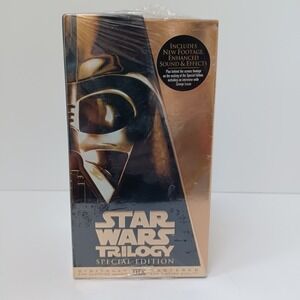 Star Wars Trilogy‎ VHS 1997 Special Edition New Sealed Watermarked